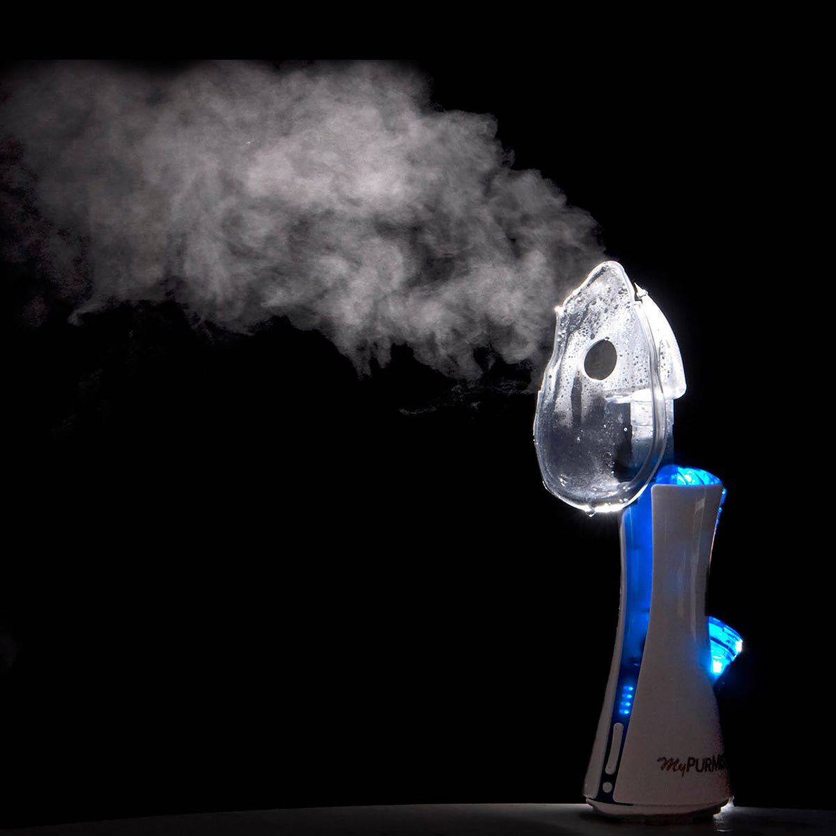 MyPurMist Handheld/Plug-In Steam Inhaler in Action