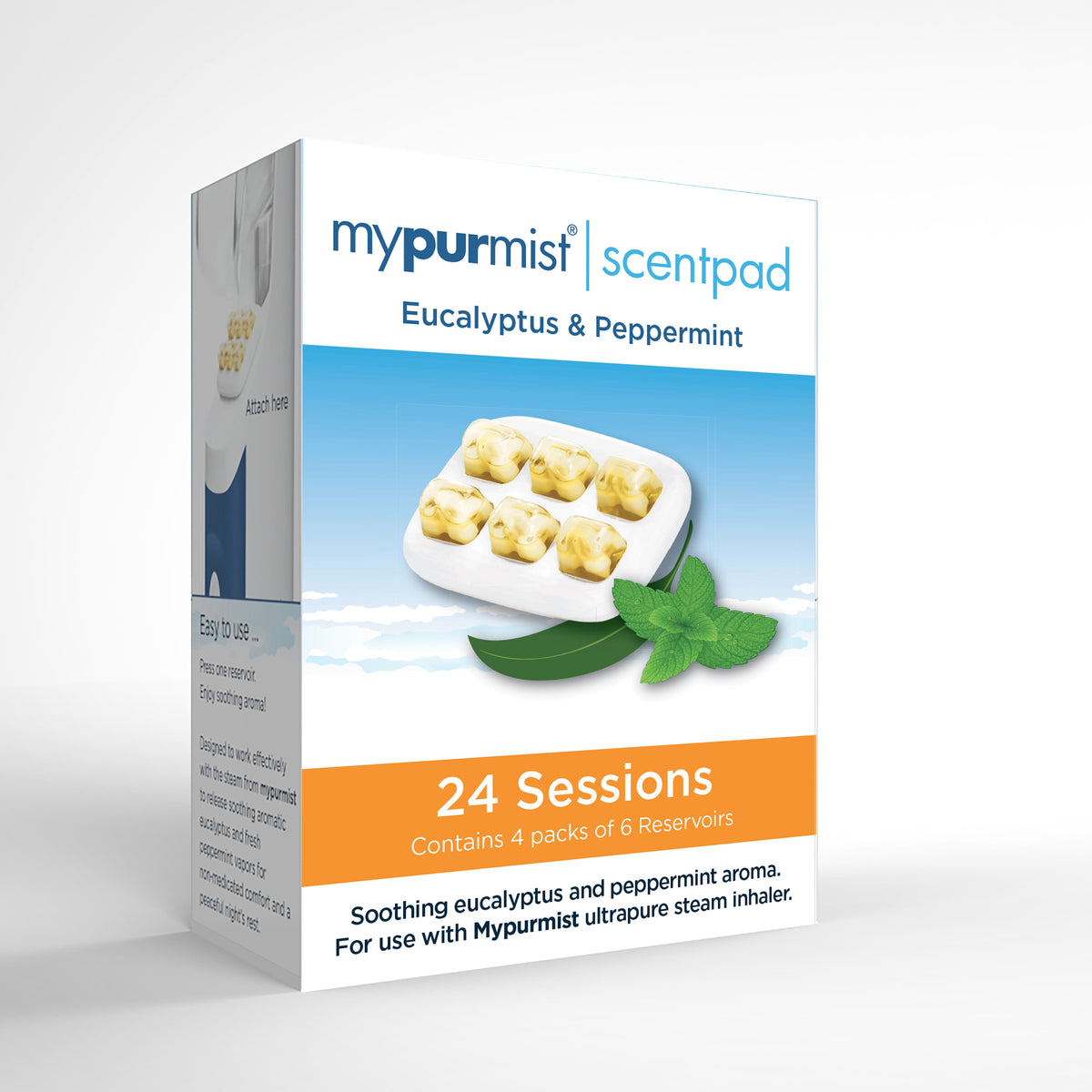 Mypurmist Accessories Kit for Ultrapure Steam Inhalers, Vaporizers and