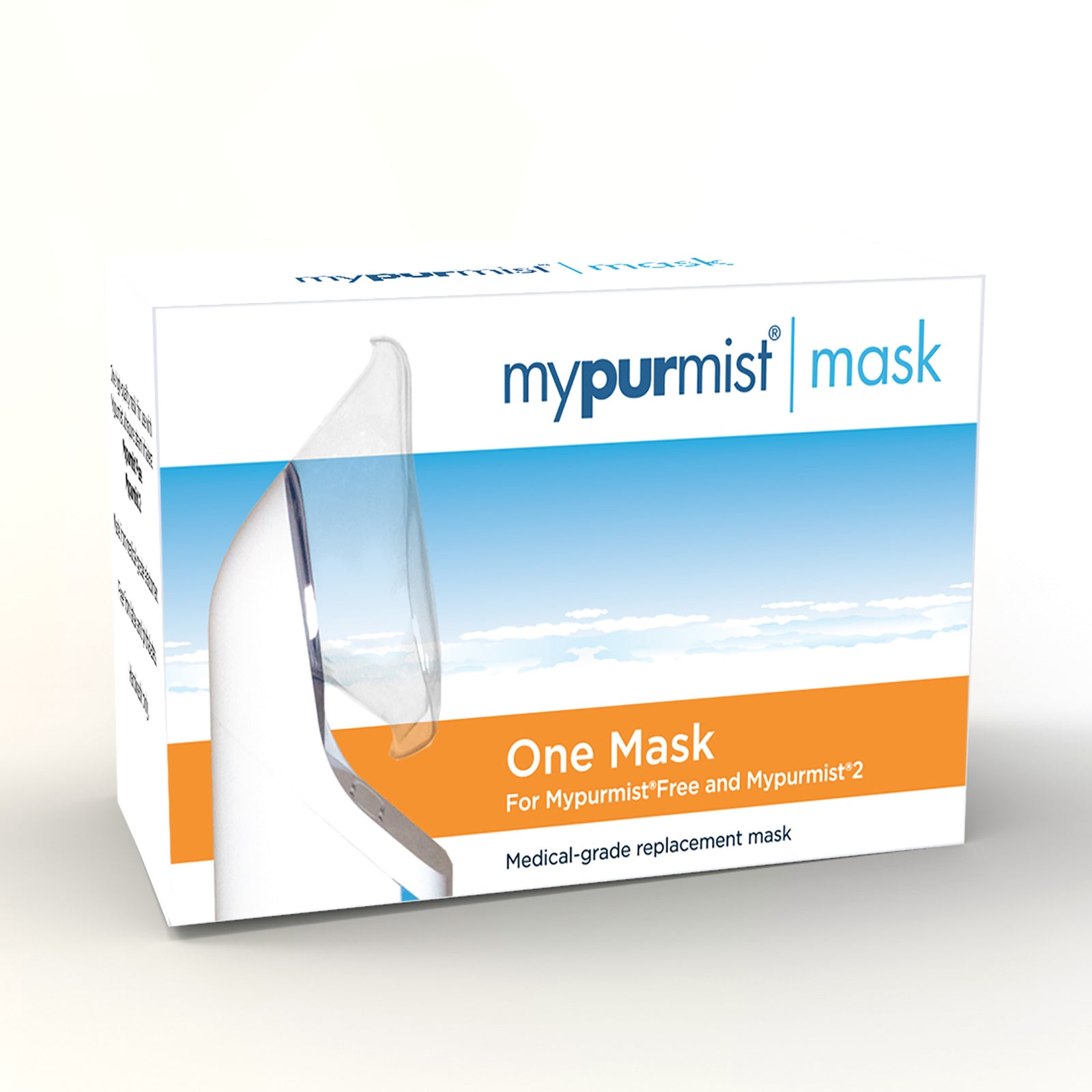 Mypurmist® Ultrapure Steam Inhaler Replacement Mask - Adult and Child Sizes