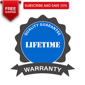 FREE LIFETIME WARRANTY with Water Subscription