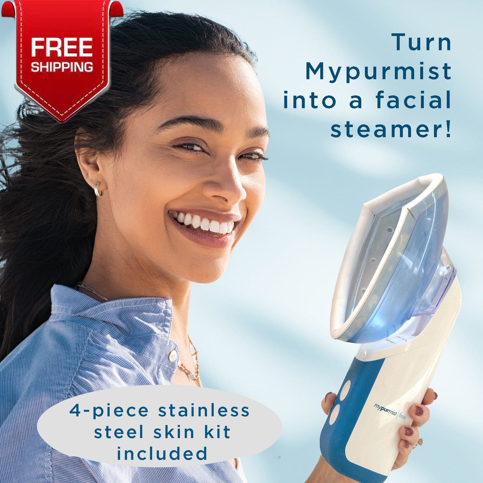 NEW! Mypurmist Facial Steam Mask - Ultrapure Accessory