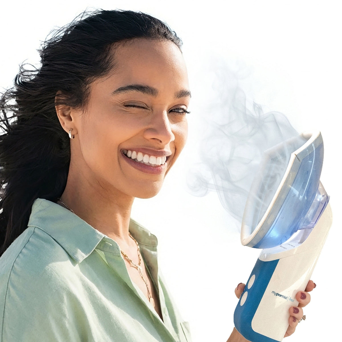 Mypurmist Free Cordless Ultrapure Facial Steamer and Steam Inhaler COMBO