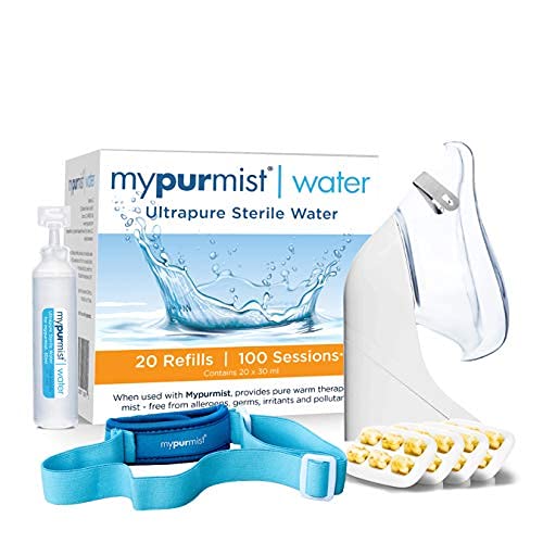 Mypurmist Accessories Kit for Ultrapure Steam Inhalers, Vaporizers and