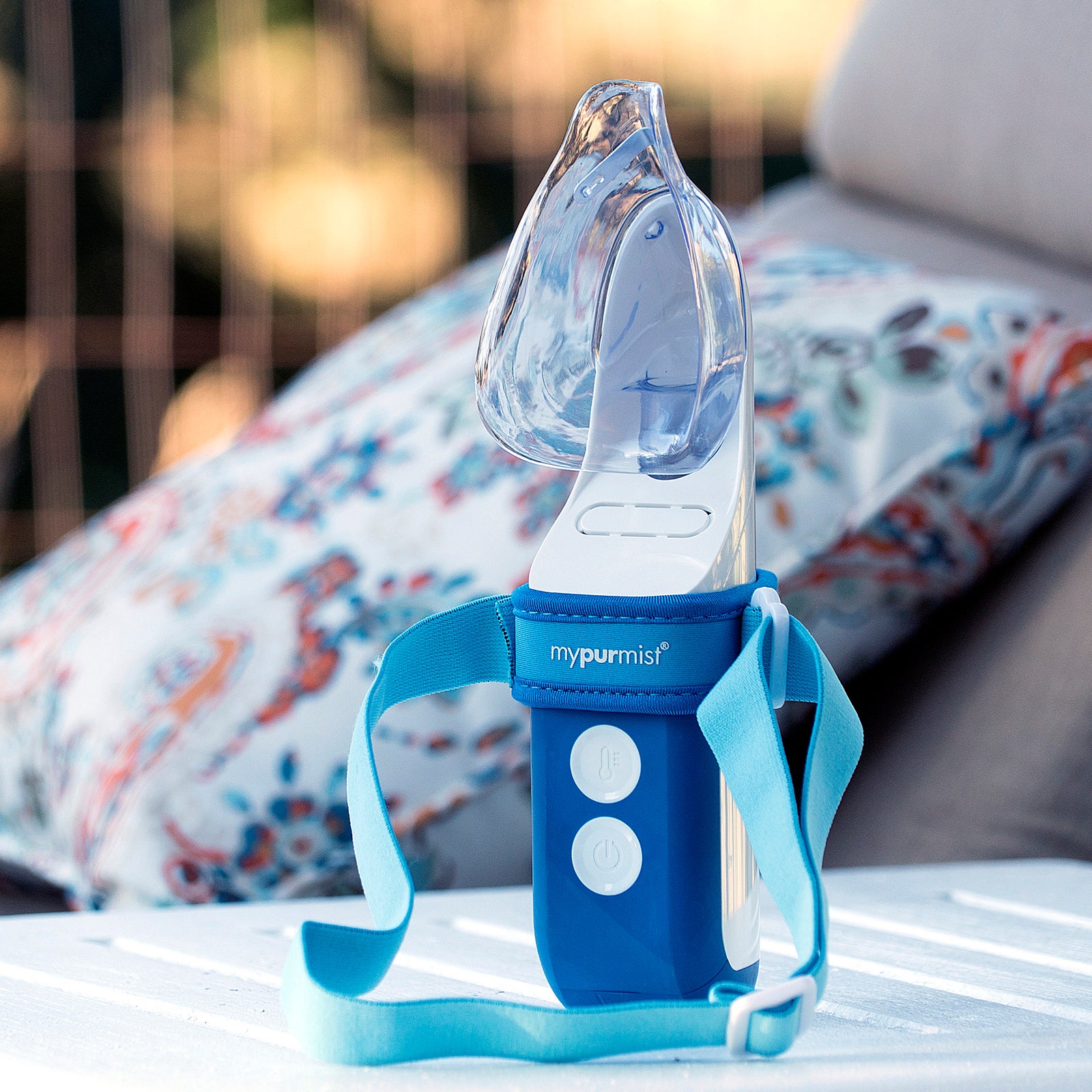 mypurmist free cordless steam inhaler handsfree accessory - device not included